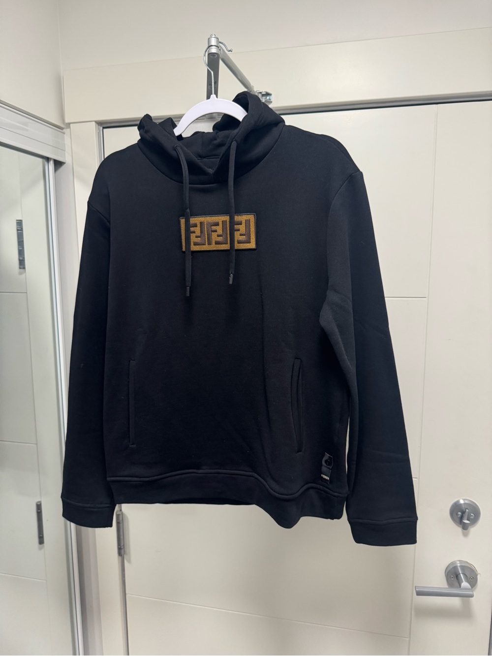Fendi box logo hoodie (fits small)